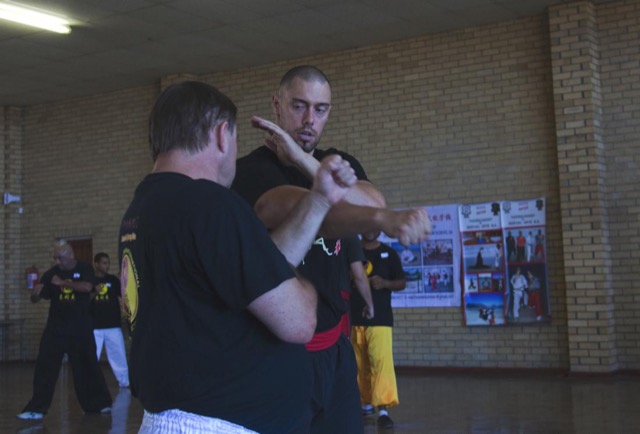 Riley Carpenter at the first traditional MA workshop