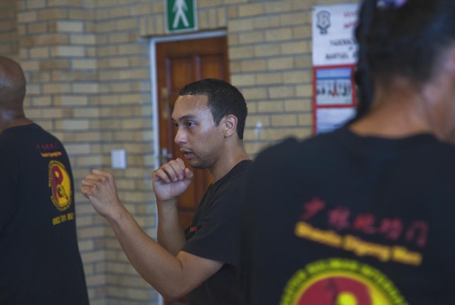 marlon Paulse at the first traditional MA workshop