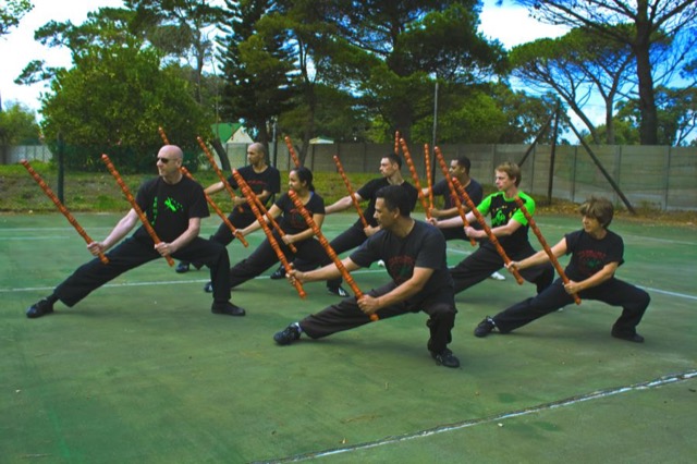 Sifu Derek teaching in Cape Town 2012