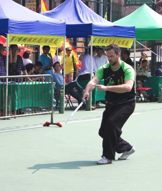 Sifu Nicolai Hong Kong mantis competition 2011