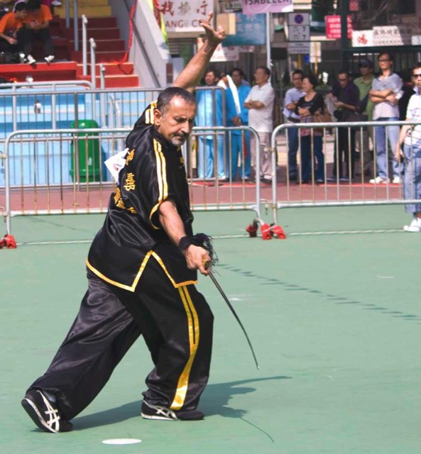 Sifu Ortiz Hong Kong mantis competition 2011