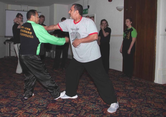Training with Sigung Lee Leicester 2013
