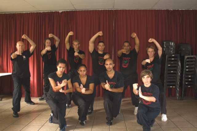 training with Sifu Derek